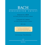 Concerto in A Minor, BWV 1041 - Violin and Piano