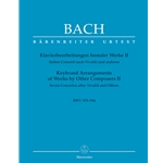 Keyboard Arrangements of Works by Other Composers, Volume 2: BWV 978-984 - Piano