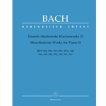 Miscellaneous Works for Piano, Book 2
