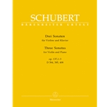 3 Sonatas for Violin and Piano op. 137, 1-3