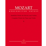 Complete Works for Violin and Piano, Volume 2 - Violin and Piano