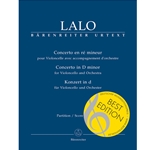 Concerto for Violoncello and Orchestra in D minor - Full Score