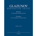 Concerto for Saxophone in E-flat, Op. 109 - Full Score