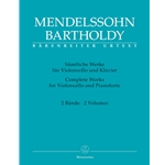 Complete Works for Cello and Piano