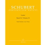 Lieder, Volume 10 - Low Voice