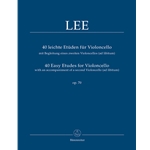 40 Easy Etudes, Op. 70 - Cello (with Optional 2nd Cello)