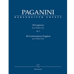 24 Capricci, Op. 1 and 24 Contradanze Inglesi - Violin Unaccompanied