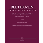 33 Variations on a Waltz op. 120 "Diabelli Variations" - Piano