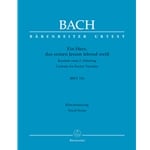 Cantata No. 134: Ein Herz, das seinen Jesum lebend Weis - Vocal Score