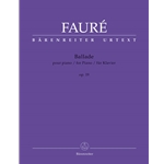 Ballade, Op. 19 - Piano