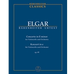 Cello Concerto in E Minor, Op. 85 (Score)