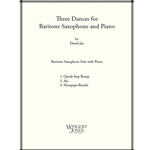3 Dances for Baritone Saxophone and Piano