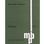 Glosses - Bassoon Unaccompanied