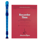 MPI Prism Blue Recorder & Recorder Time Book