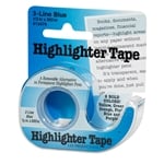 3 Line Blue Highlighter Tape