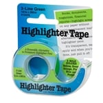 3 Line Green Highlighter Tape