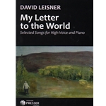 My Letter to the World - High Voice and Piano