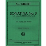 Sonatina No. 3 in G Minor, D. 408, Op. 137, No. 3 - Flute and Piano