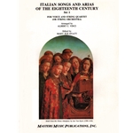 Italian Songs and Arias of the Eighteenth Century - Voice and String Quartet (or Orchestra)