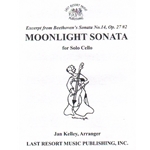 Moonlight Sonata (Excerpt) - Cello Unaccompanied