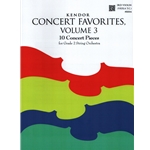 Kendor Concert Favorites, Vol. 3 - 3rd Violin (Viola T.C.)