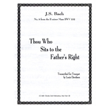 Thou who Sits to the Father's Right (No. 9 from B Minor Mass) - Trumpet and Piano