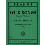 Folk Songs, Vol. 2 - Low Voice and Piano