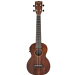 Gretsch G9110-L Long-Neck Acoustic/Electric Concert Ukulele w/ Gig Bag - Mahogany