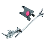 Gibraltar SC-TMLBA Tablet Mount with Long Boom Arm and Grabber Clamp