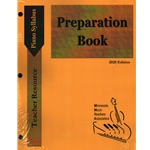 MMTA Piano Syllabus Preparation Book - 2020 Edition