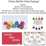 Kidsplay 8 Note Handbell Set Value Pack