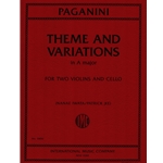 Theme and Variations in A major - Two Violins and Cello