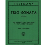 Trio Sonata in G minor - Recorder, Flute, and Piano (or Flute, Oboe, and Piano)