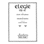 Elegie Op. 47 - Flute and Piano