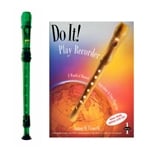 MPI Prism 2-pc Green Recorder & Do It! Recorder Book and CD