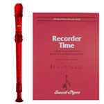 MPI Prism 2-pc Red Recorder & Recorder Time Book