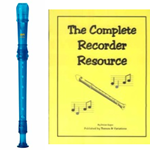 MPI Sapphire 2-pc Recorder & Recorder Resource Kit Book