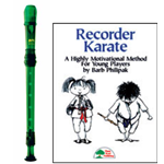 MPI Prism 2-pc Green Recorder & Recorder Karate Book