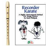 MPI Antiqua 2-pc Recorder & Recorder Karate Book