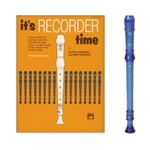 Canto 1-pc Blue Recorder & It's Recorder Time Book
