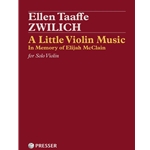 Little Violin Music, A - Violin Unaccompanied