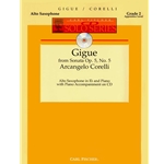 Gigue from Sonata Op. 5, No. 5 - Alto Sax and Piano
