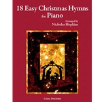 18 Easy Christmas Hymns for Piano - Piano Solo