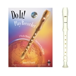 Tudor 1-pc Ivory Recorder & Do It! Recorder Book and CD