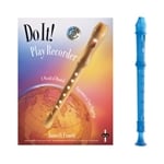 Candy Apple 2-pc Blue Recorder & Do It! Book and CD