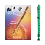 Candy Apple 2-pc Green Recorder & Do It! Book and CD