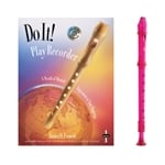 Candy Apple 2-pc Purple Recorder & Do It! Book and CD