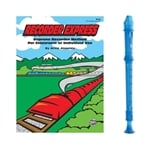 Candy Apple 2-pc Blue Recorder & Recorder Express Book