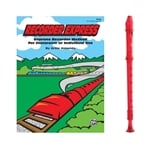 Candy Apple 2-pc Red Recorder & Recorder Express Book