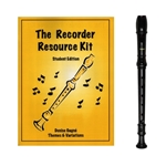 Tudor 1-pc Brown Recorder & Recorder Resource Kit Book
